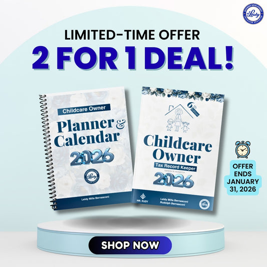 Libro Impreso de Registros de Impuestos 2026 + Calendario Gratis