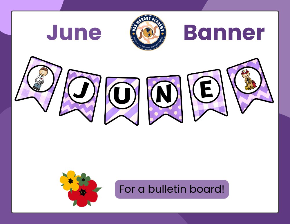 Banner de marzo: cartel digital para tablón de anuncios