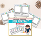 Monthly Self-Portraits for Preschool