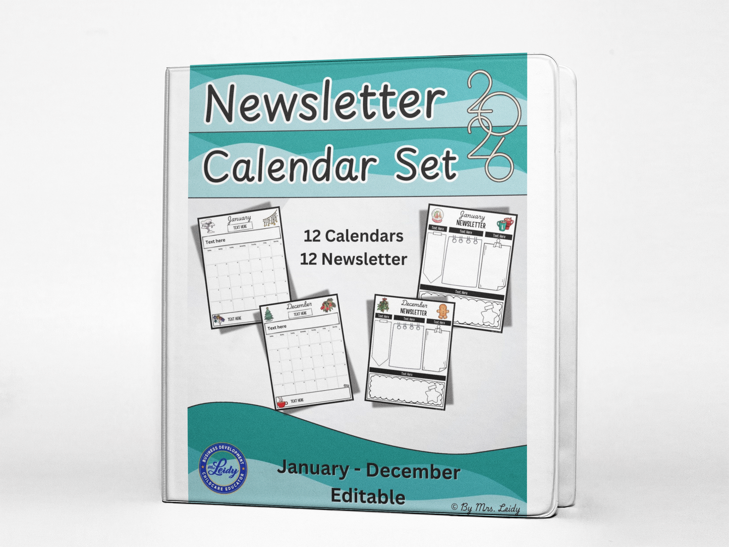 Calendario y boletín personalizados 2025